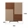 高品质现代设计 2 门柜木质自助餐餐厅储物餐具柜价格