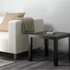 客厅方形木质边桌现代沙发边桌意大利