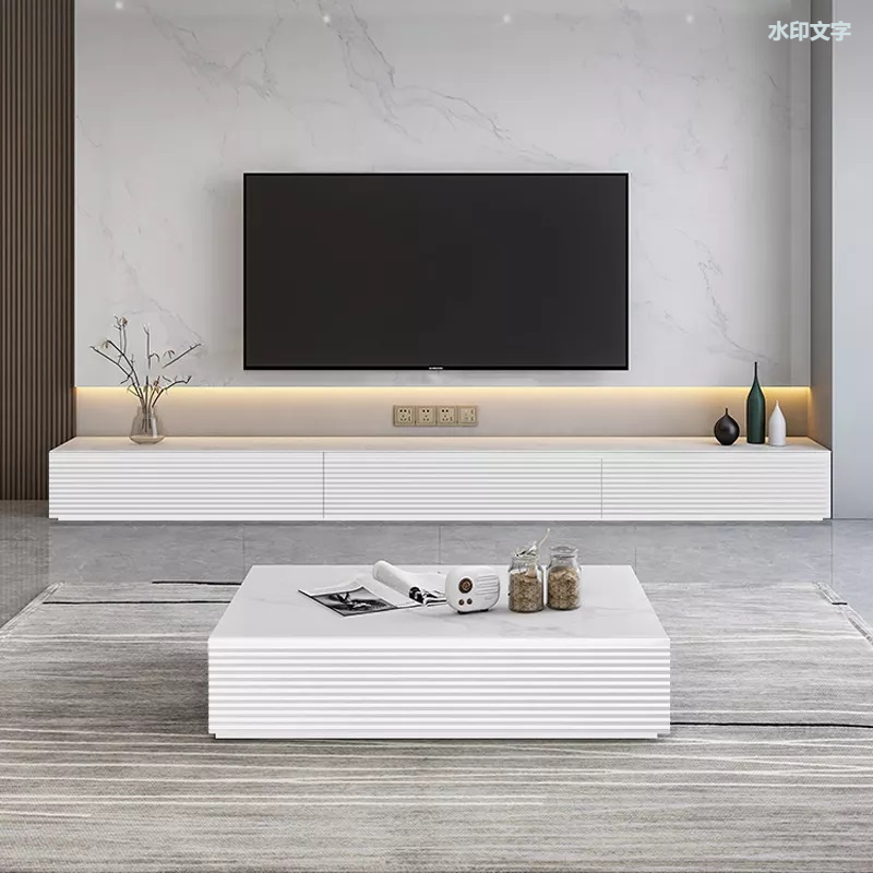 电视柜柜桌家具木质现代简约客厅家具套装豪华设计现代电视柜和茶几